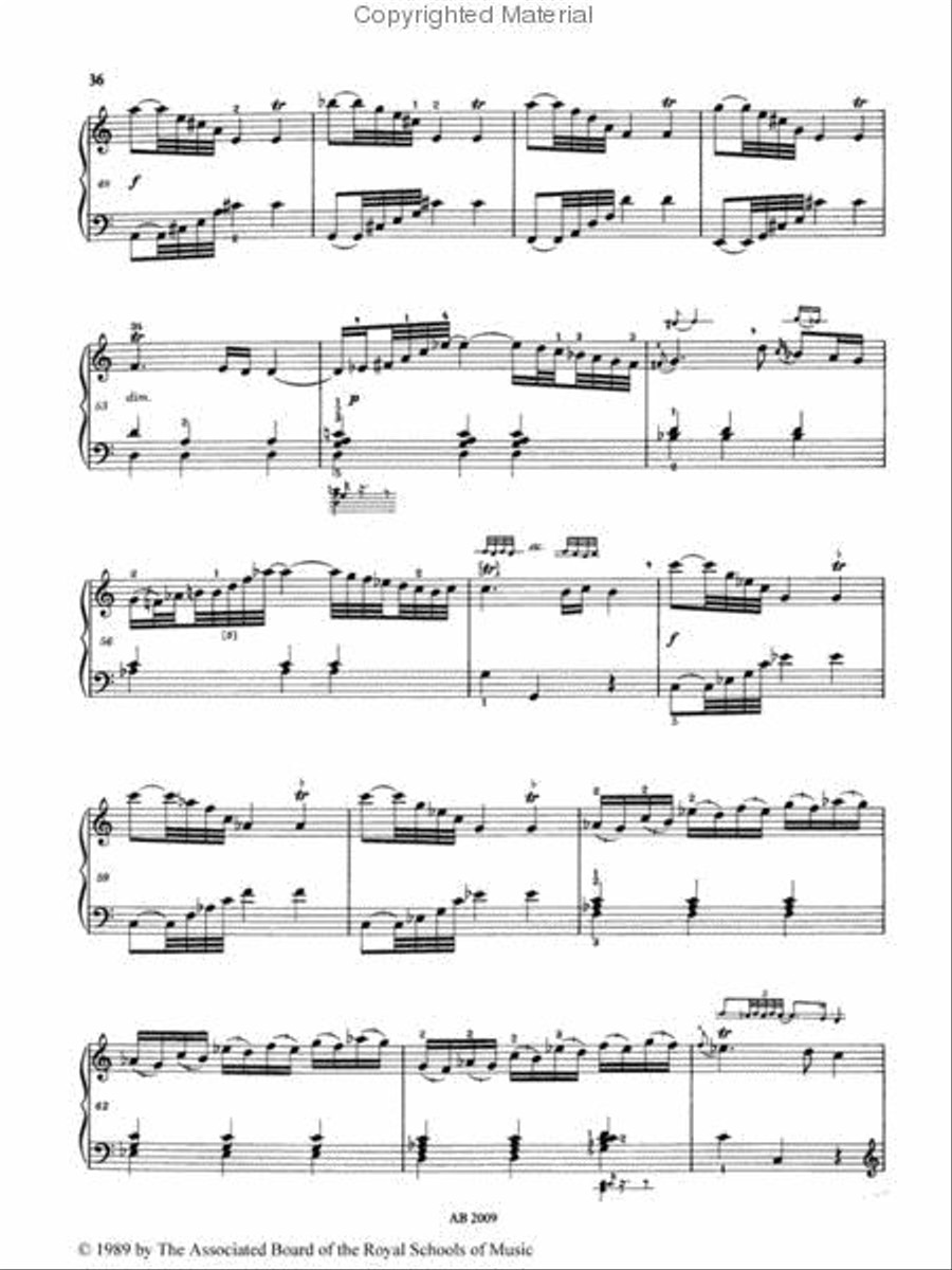 Selected Keyboard Sonatas, Book I Piano Method scores gallery preview page 2