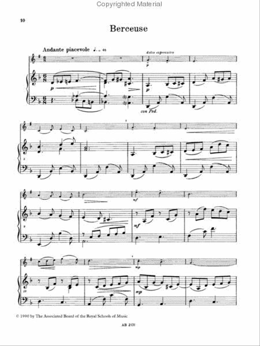 A Miscellany for Clarinet, Book I Clarinet Solo scores gallery preview page 2