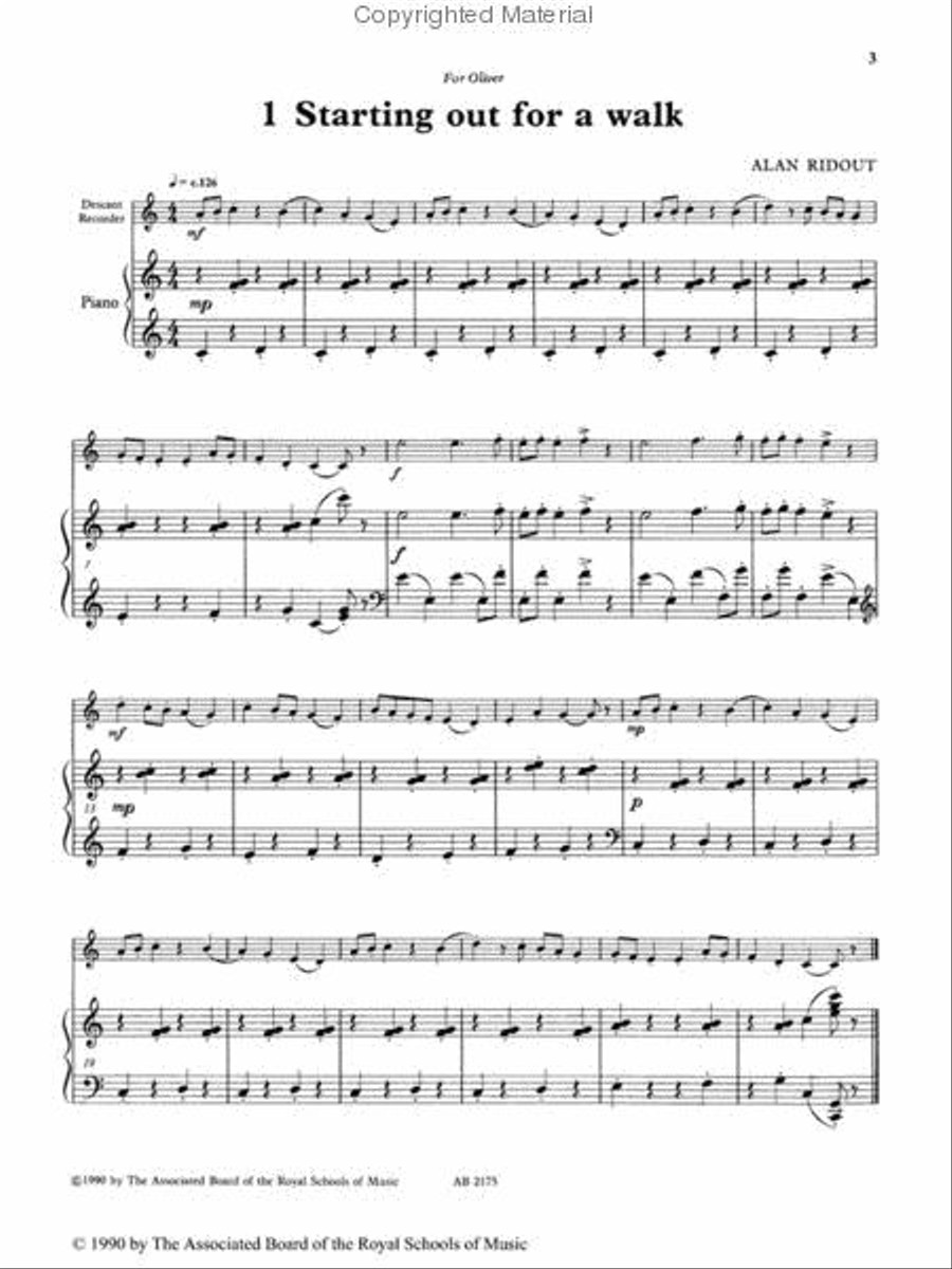 A Day in the Country A Day in the Country Recorder scores gallery preview page 2