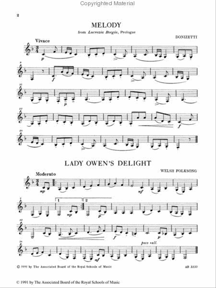 Starters for Clarinet Clarinet Solo scores gallery preview page 2