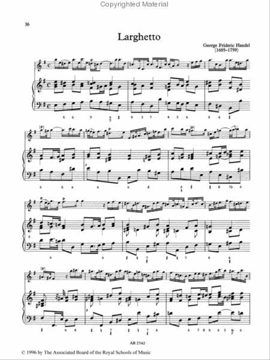 Baroque Flute Pieces, Book IV Flute Solo scores gallery preview page 2