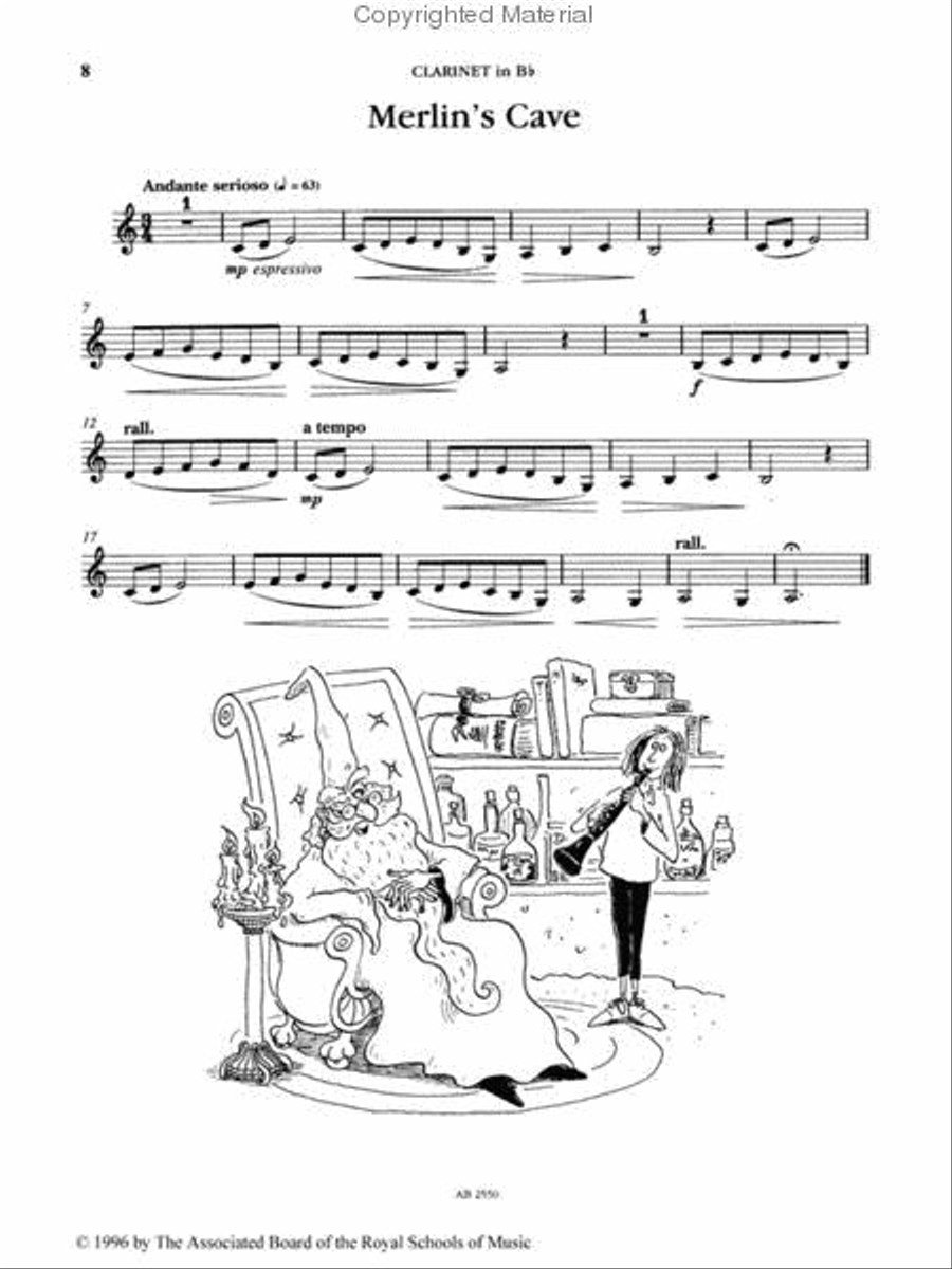 Party Time! 15 party pieces for clarinet and piano Clarinet Solo scores gallery preview page 2