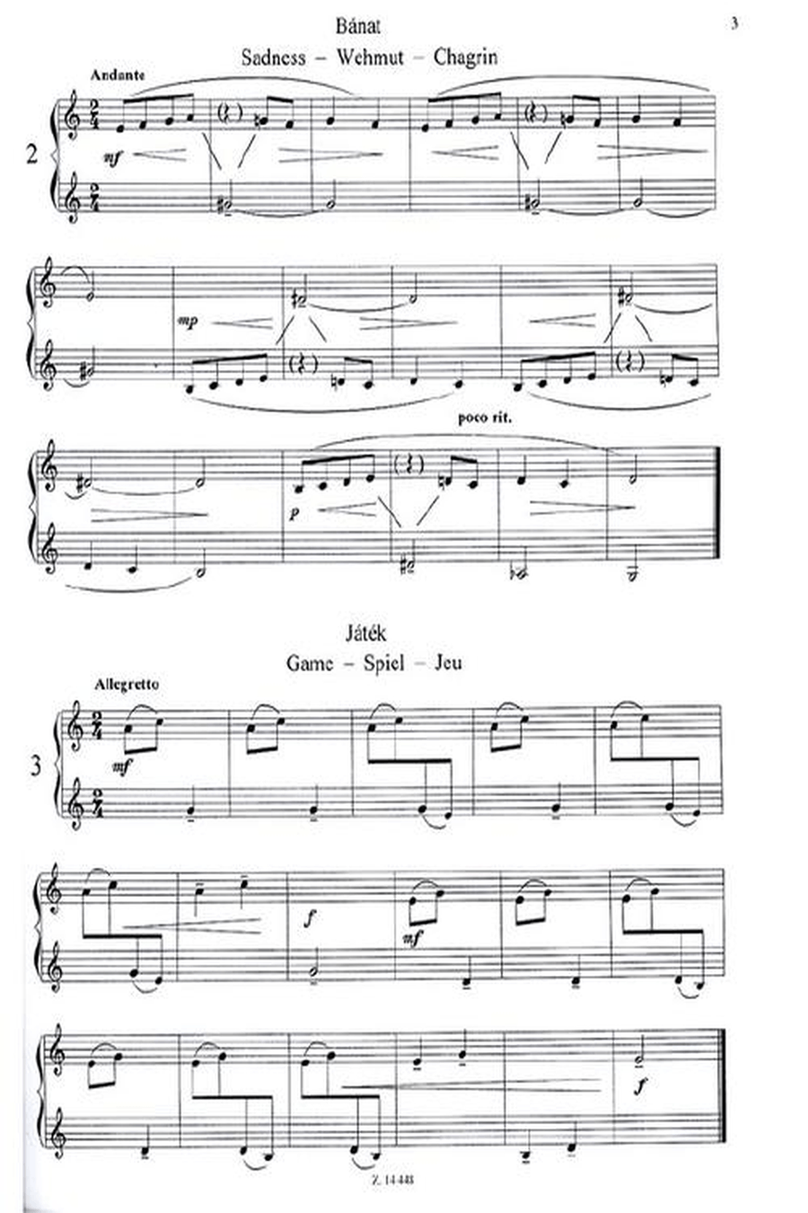 Games with Intervals Piano Solo scores gallery preview page 5