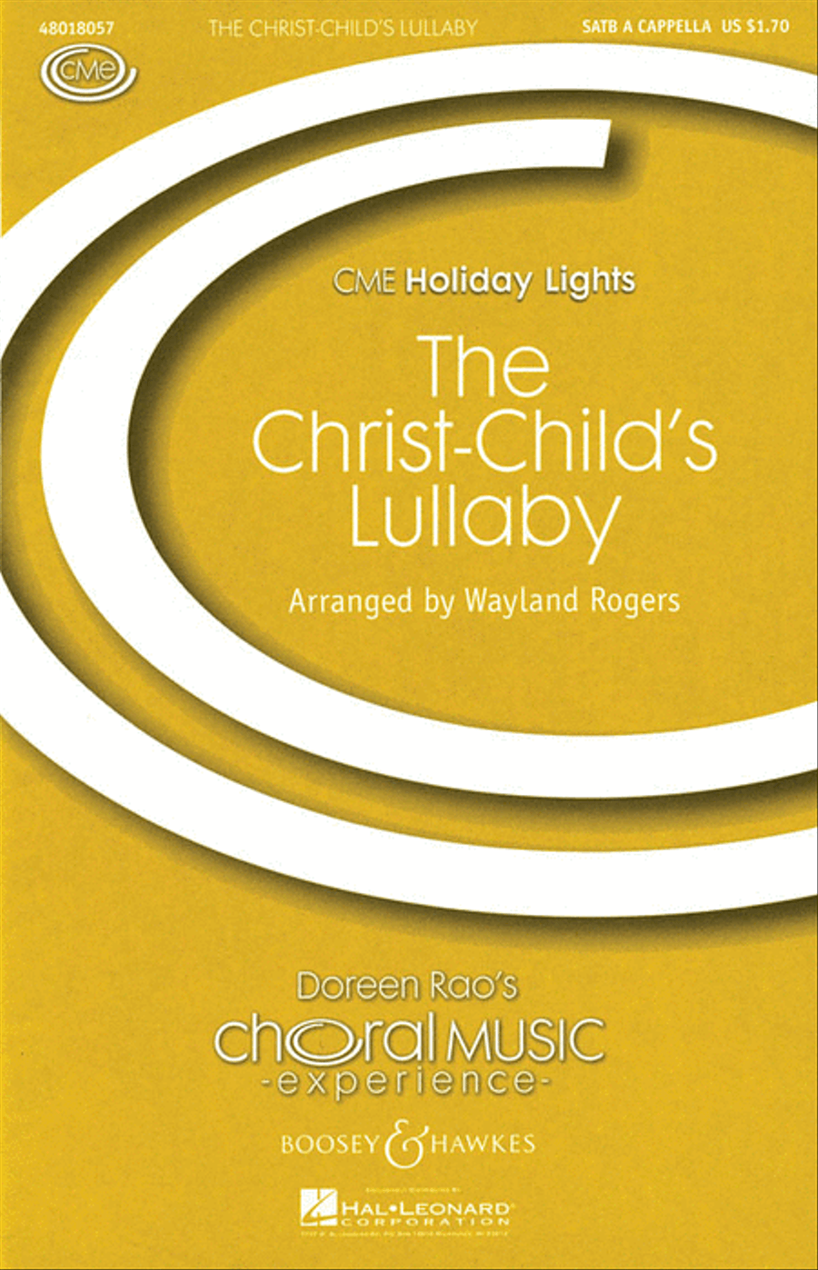 The Christ-Child's Lullaby 4-Part scores gallery preview page 1