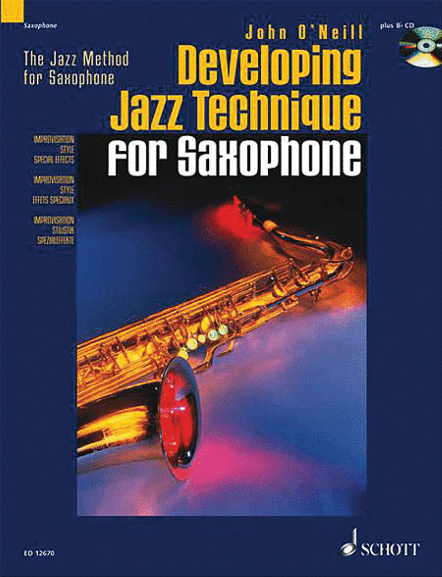 Developing Jazz Technique for Saxophone Tenor Saxophone scores gallery preview page 1