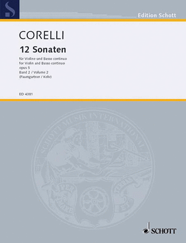 12 Sonatas, Op. 5 – Volume 2