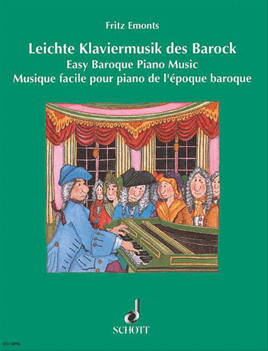 Easy Baroque Piano Music Easy Baroque Piano Music Piano Solo scores gallery preview page 1
