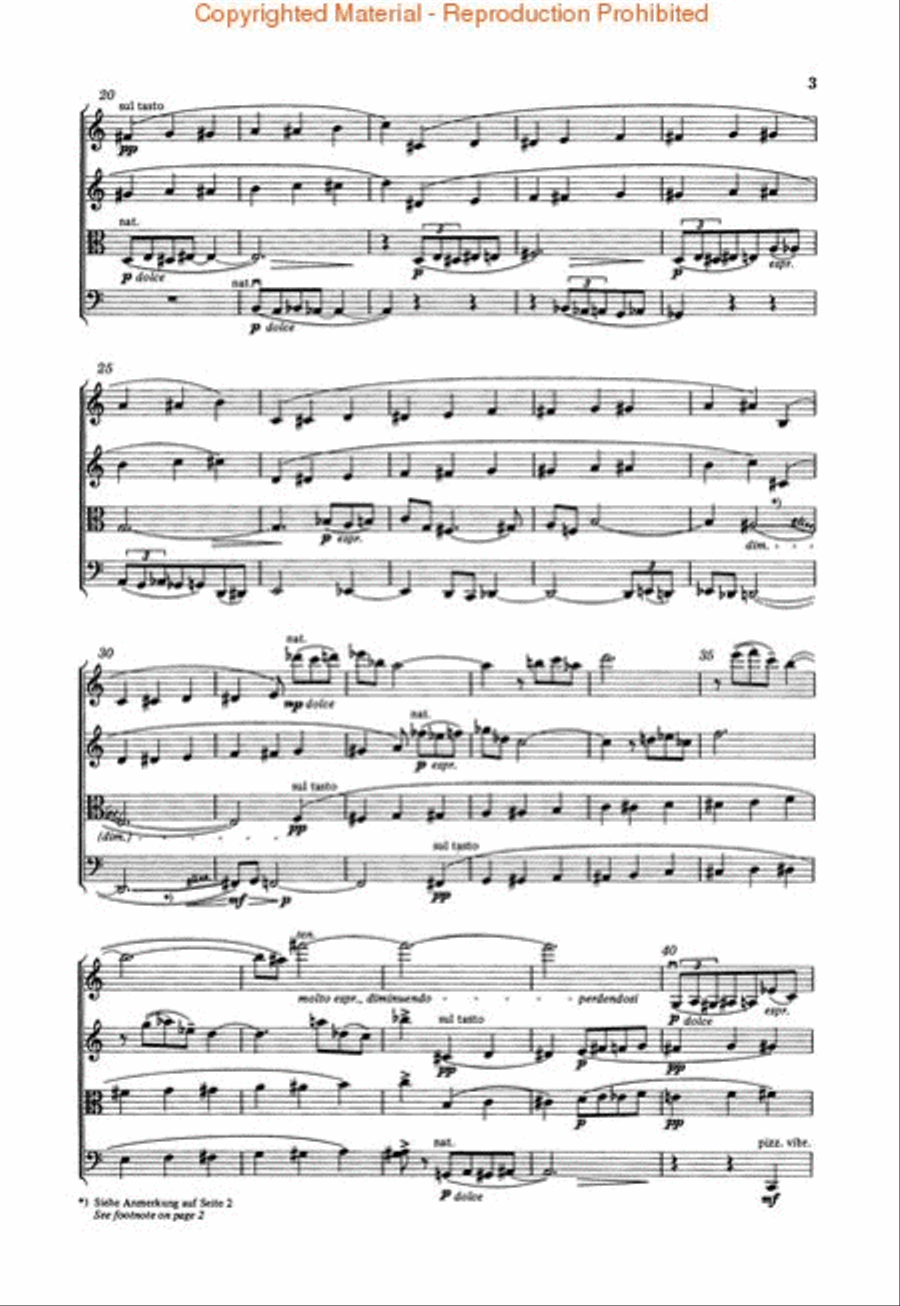 String Quartet No. 1 String Quartet scores gallery preview page 3