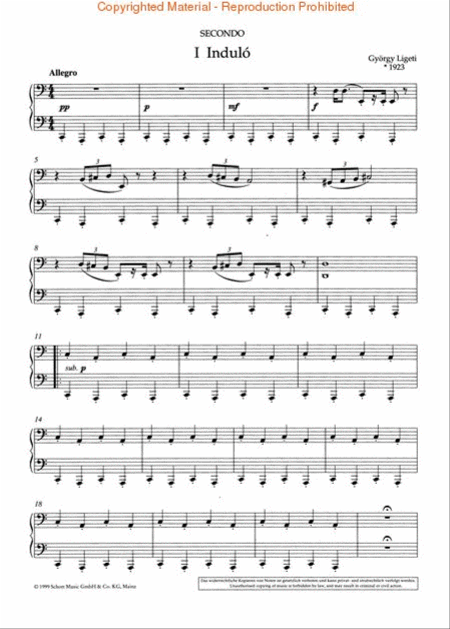 Easy Pieces for Piano Easy Pieces for Piano 1 Piano, 4-Hands scores gallery preview page 2