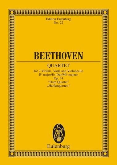 String Quartet in E-flat Major, Op. 74 “Harp Quartet”