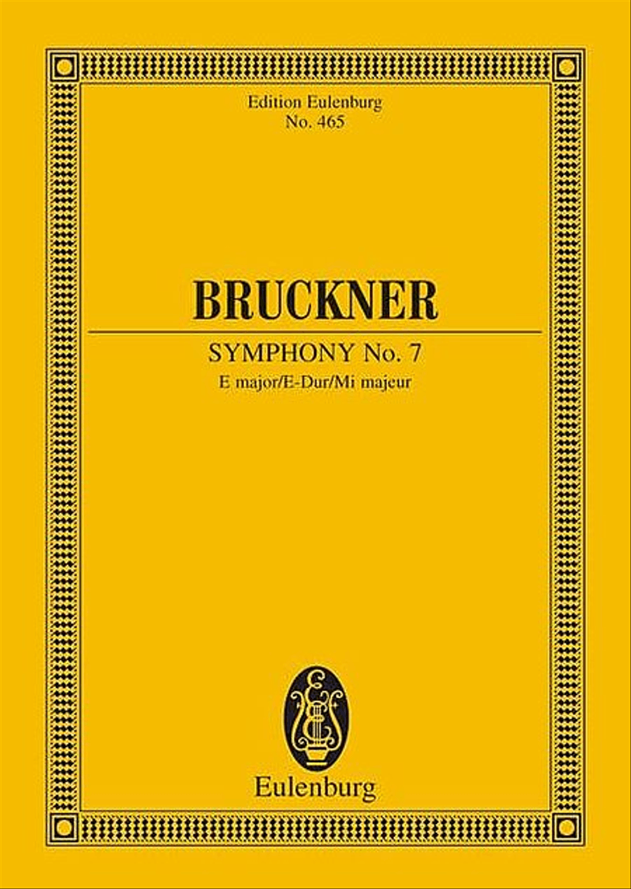 Symphony No. 7 in E Major Orchestra scores gallery preview page 1