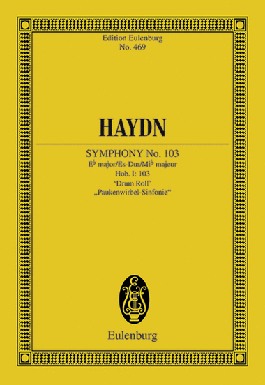 Symphony No. 103 in E-flat Major, Hob.I:103 “Drum Roll”