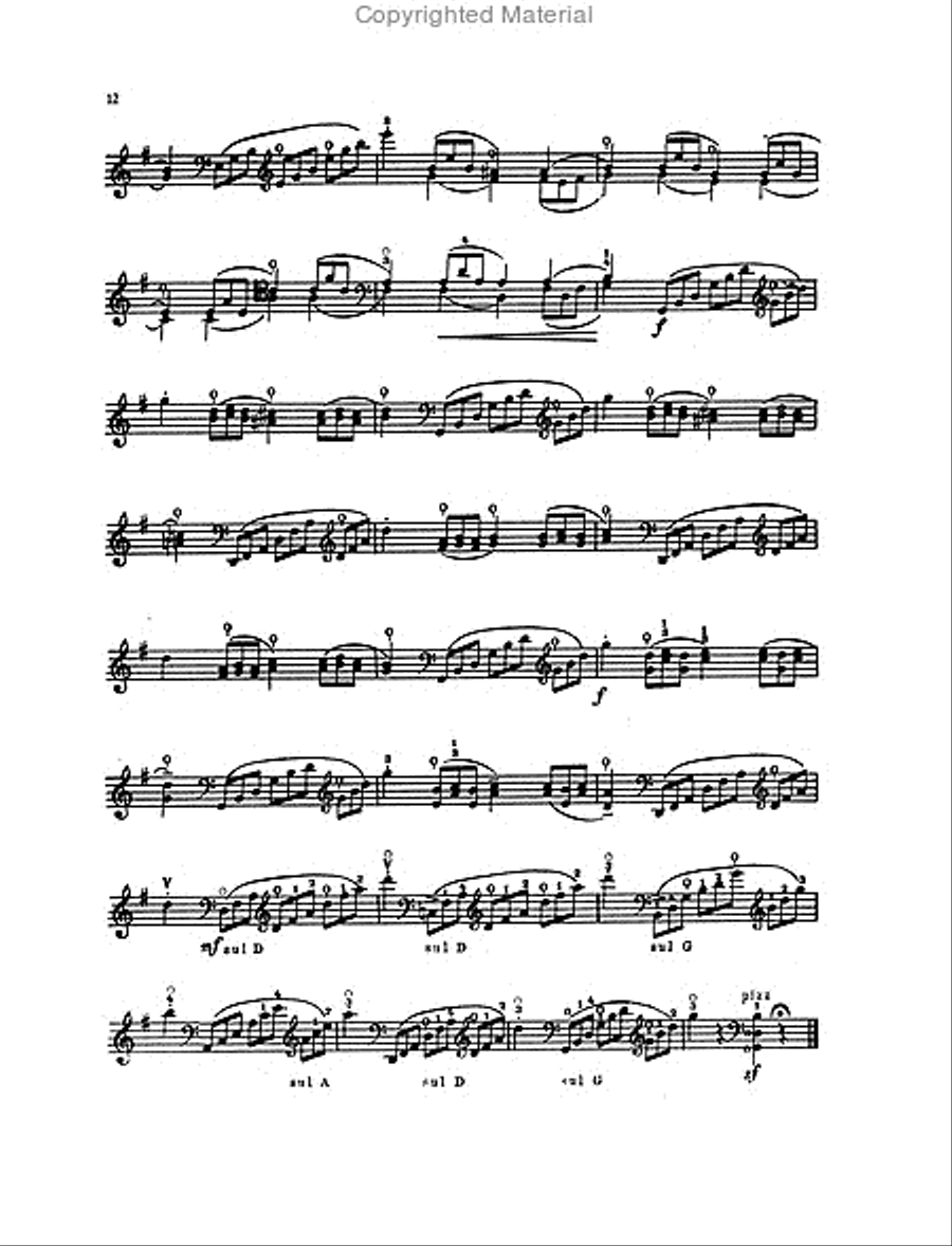 4 Concert Studies Cello Solo scores gallery preview page 3