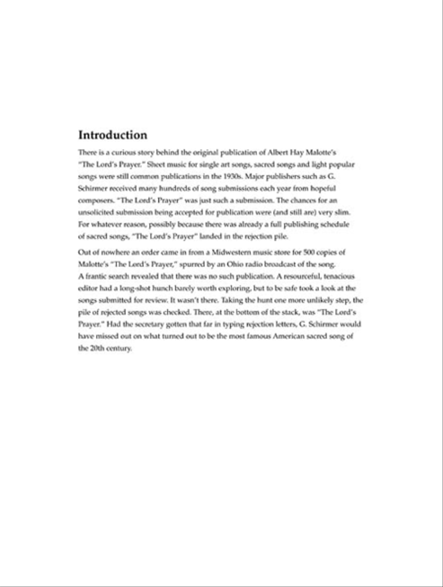 Sing The Lord's Prayer with Orchestra - Medium Low Voice Low Voice scores gallery preview page 3