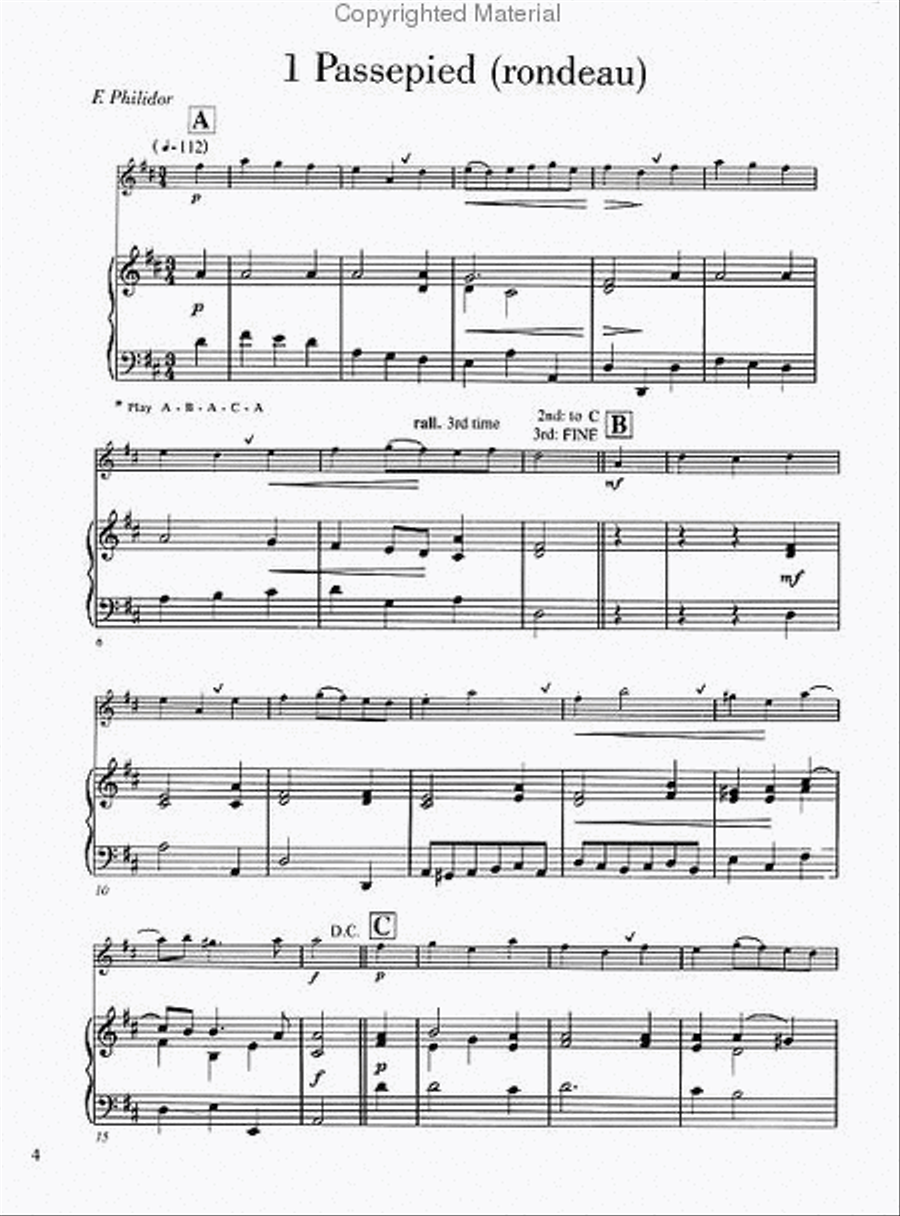 A Very Easy Flute Treasury Flute Solo scores gallery preview page 2