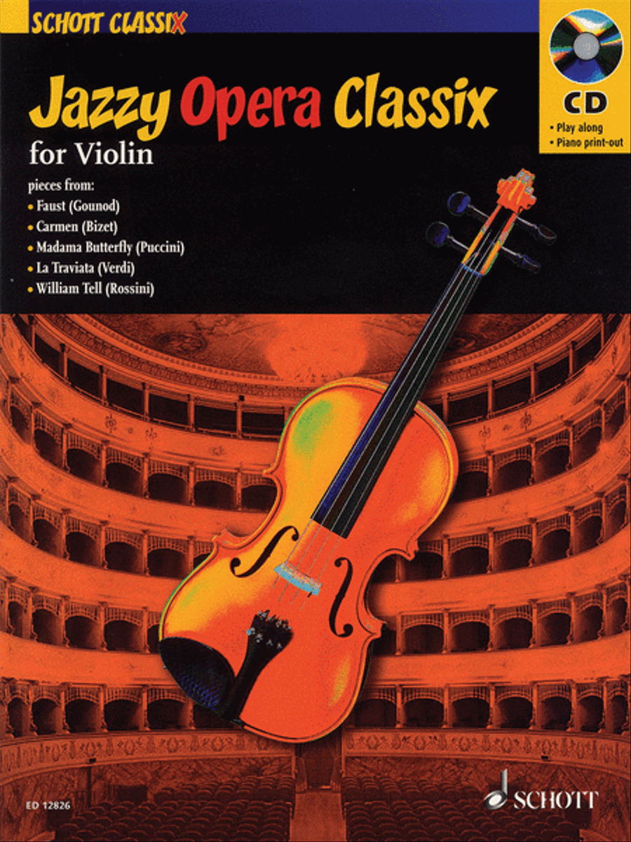 Jazzy Opera Classix Violin Solo scores gallery preview page 1