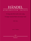 O sing unto the Lord HWV 249a