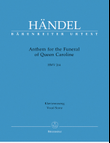 Anthem for the Funeral of Queen Caroline HWV 264 mini preview