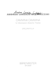 Cammina cammina for Mezzo Soprano, Viola, Theorbo
