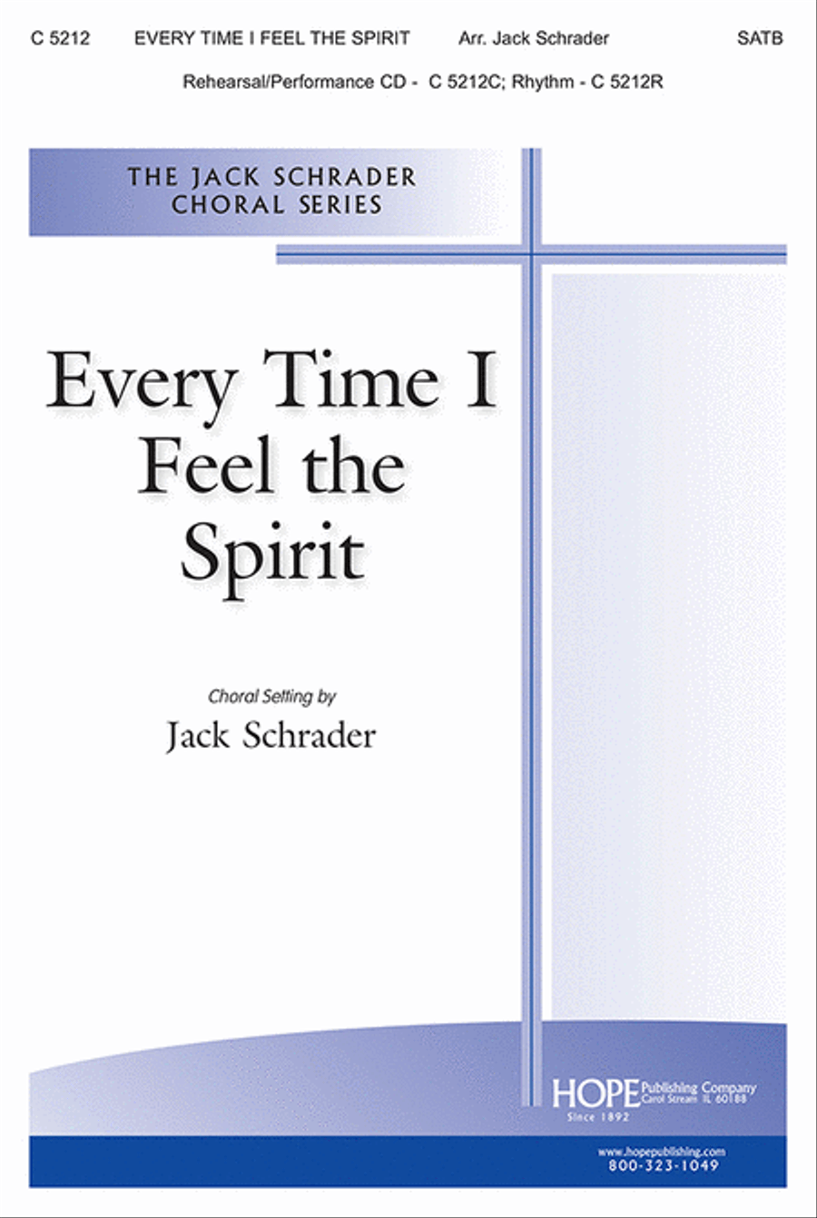 Every Time I Feel the Spirit 4-Part scores gallery preview page 1