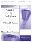 Great Is Thy Faithfulness - 3-5 Oct. w/opt. 3 Oct. Handchimes mini preview