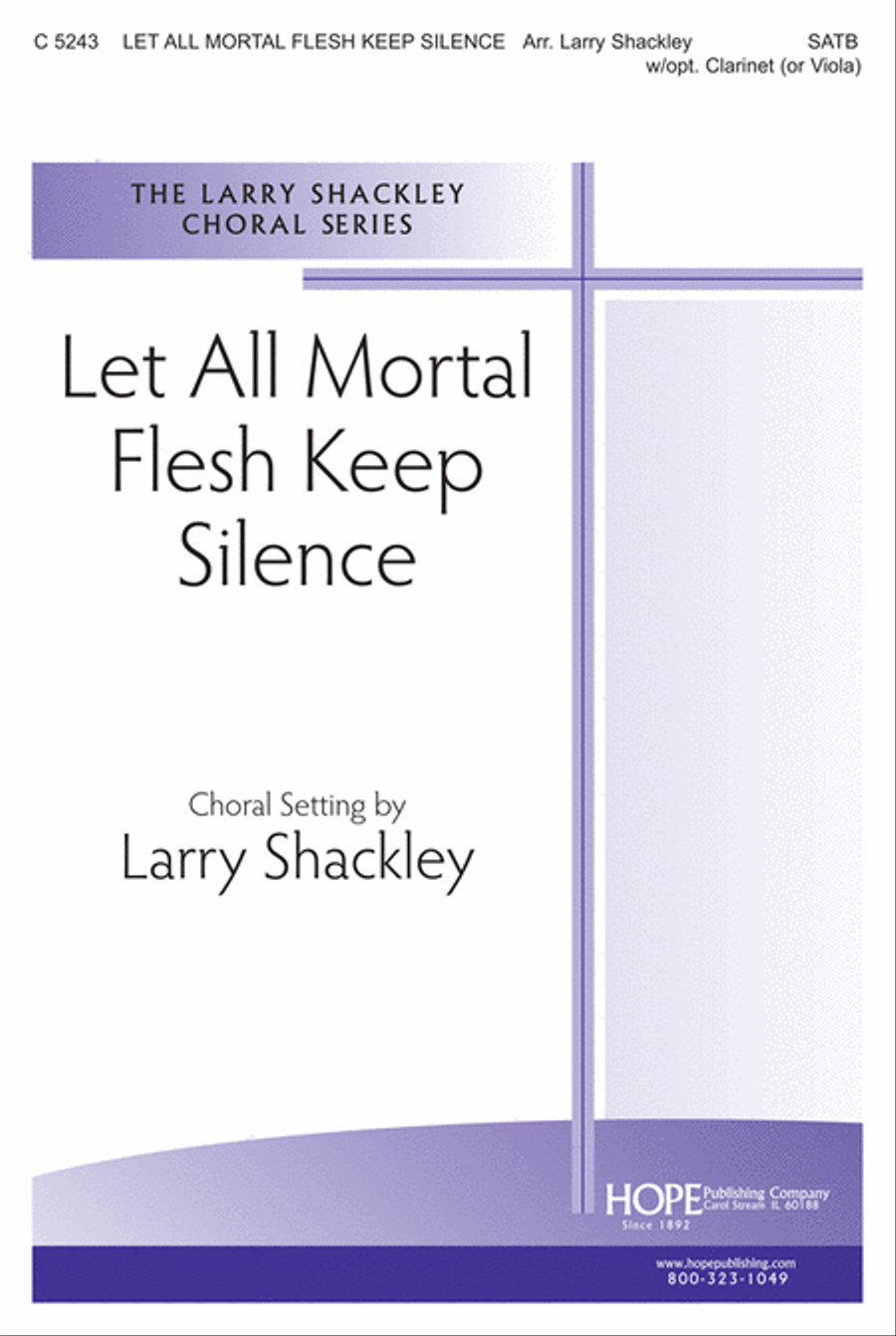 Let All Mortal Flesh Keep Silence 4-Part scores gallery preview page 1