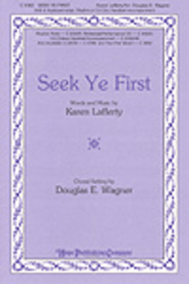 Seek Ye First
