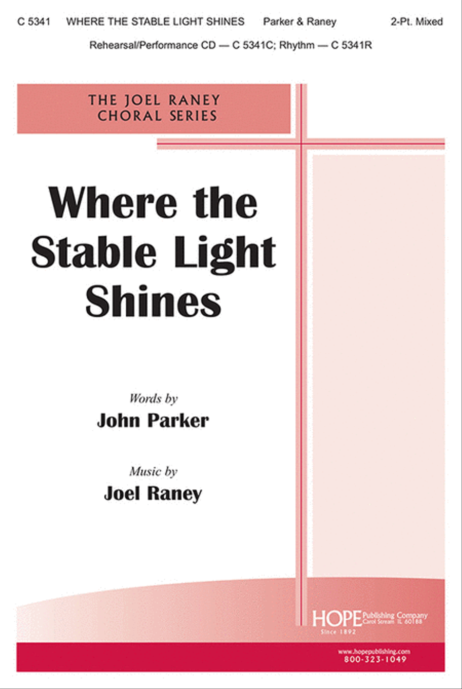 Where the Stable Light Shines 2-Part scores gallery preview page 1