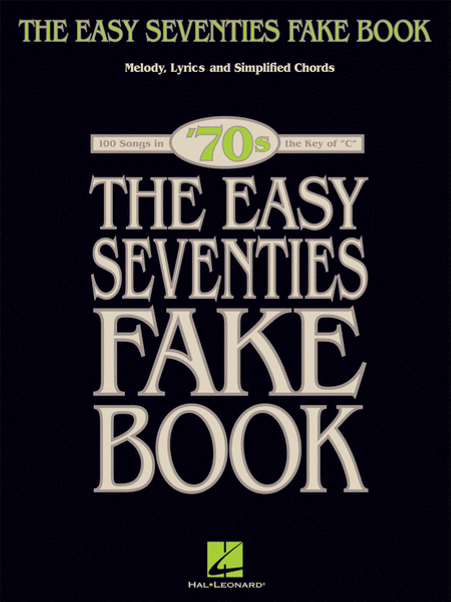 The Easy Seventies Fake Book Piano scores gallery preview page 1