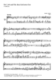 The highest good be praise and glory (Sei Lob und Ehr dem hochsten Gut)