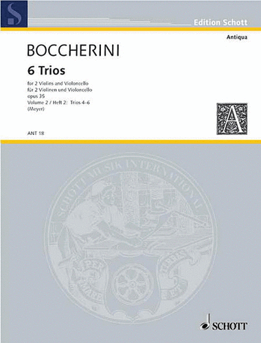 6 Trios Op. 35, Volume 2