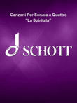 Canzoni Per Sonara a Quattro “La Spiritata”