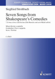 Songs 7 Shakespeare Comedies#7