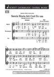 Sancta Maria, bitt Gott für uns