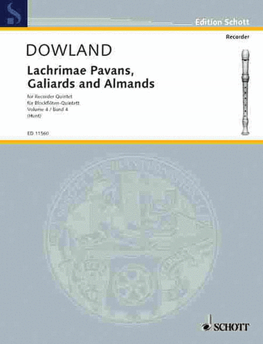 Lachrimae Pavans, Galiards and Almands – Volume 4