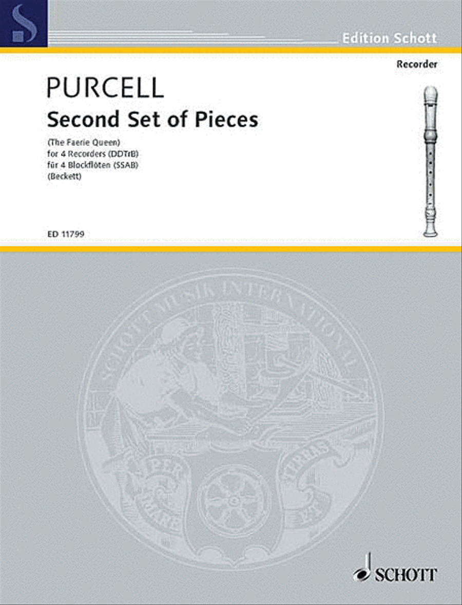 Pieces from The Fairy Queen Recorder scores gallery preview page 1