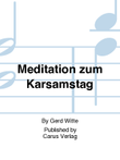 Meditation zum Karsamstag