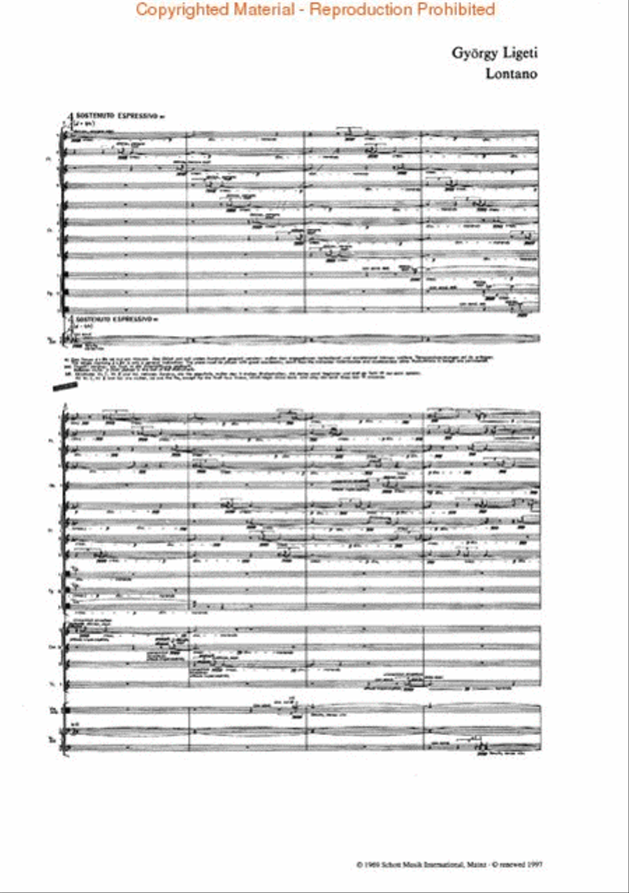 Lontano Lontano Orchestra scores gallery preview page 2