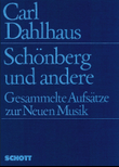 Schoenberg Und Andere Aufsatz