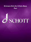 Erinnere Dich An G Solo Bass Part