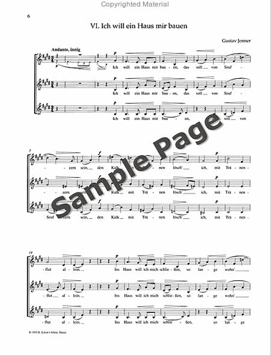 12 Songs - Volume 2, No. 4-6 SSA scores gallery preview page 7