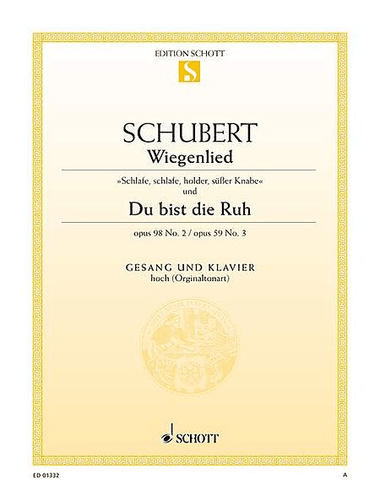 Wiegenlied/du Bist Die Ruh