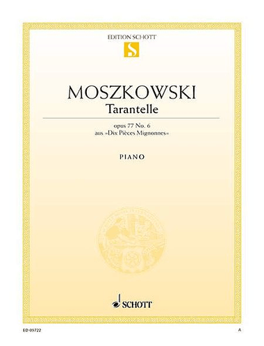 Dix Pièces Mignonnes No. 6, “Tarantella,” Op. 77
