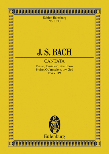 Cantata No. 119 BWV 119