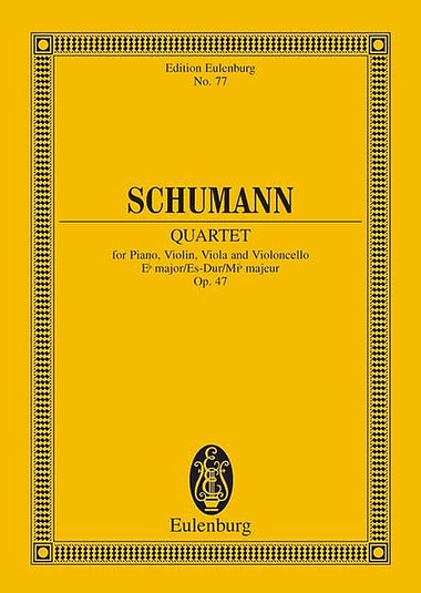 Piano Quartet, Op. 47 in E-Flat Major
