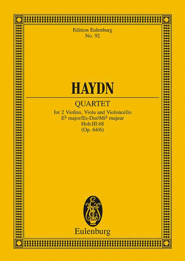 String Quartet Eb major op. 64/6 Hob. III: 68