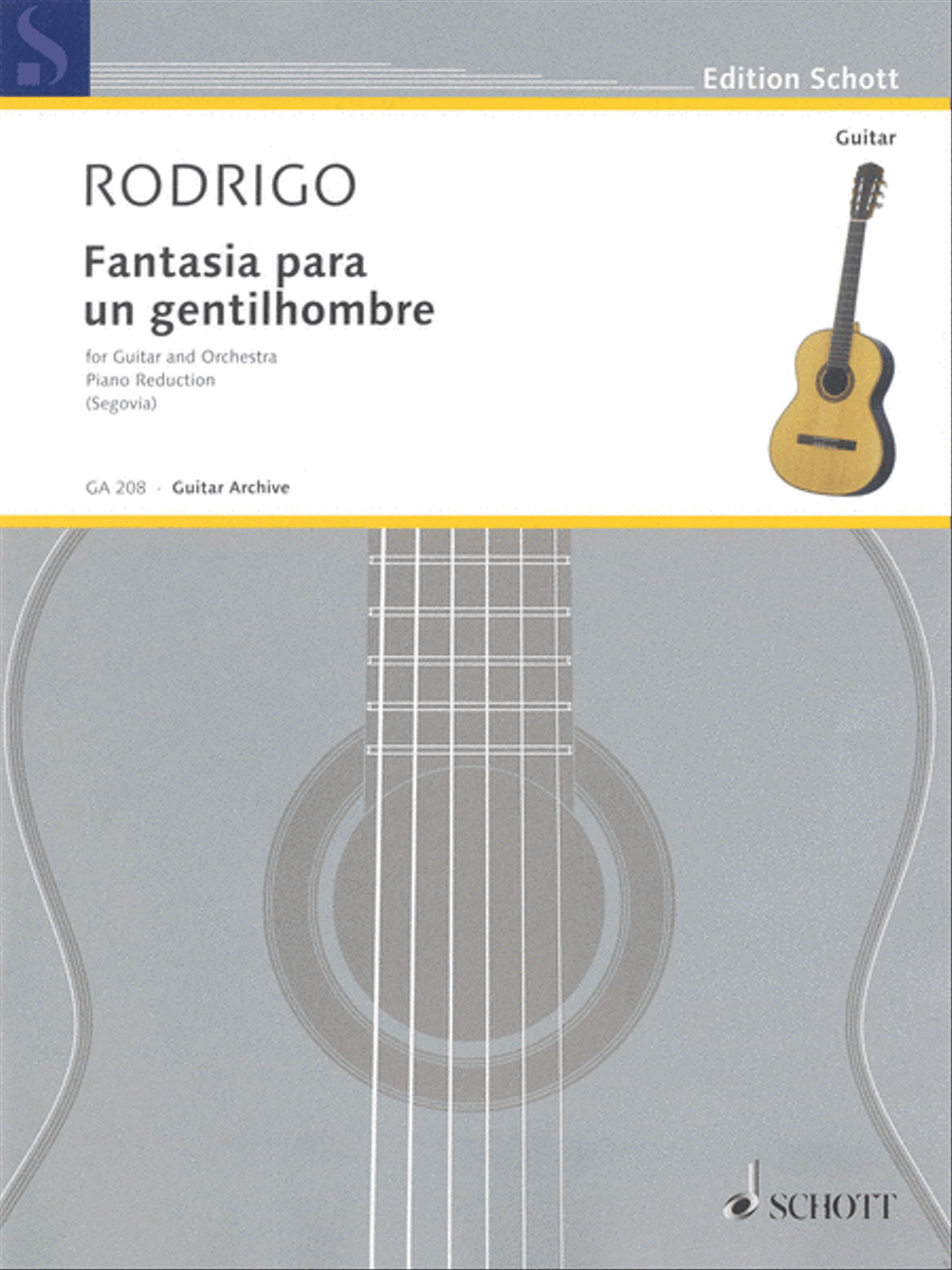 Fantasia para un Gentilhombre (1954) Acoustic Guitar scores gallery preview page 1