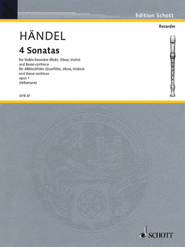 4 Sonatas: Op. 1 Complete