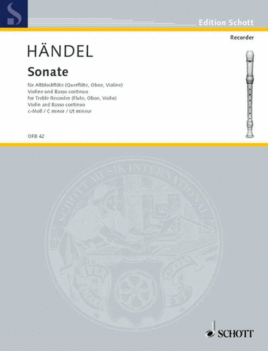 2 Sonatas: No. 1 in C minor