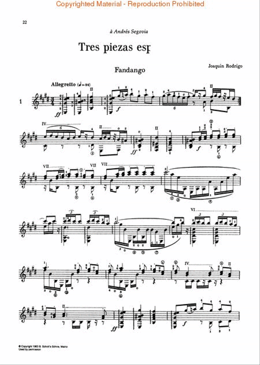 Music for Guitar Acoustic Guitar scores gallery preview page 4